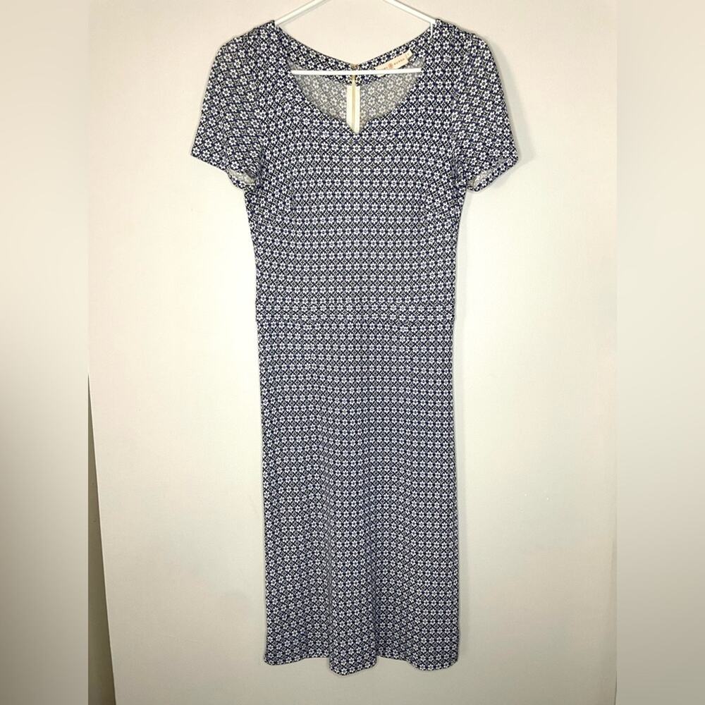 Tory Burch Short Sleeve Geometric Dress Size S